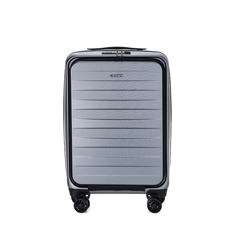 皇冠拉杆箱 C-F2016H/20 银灰20寸 PET  单位：个 灰色 20寸